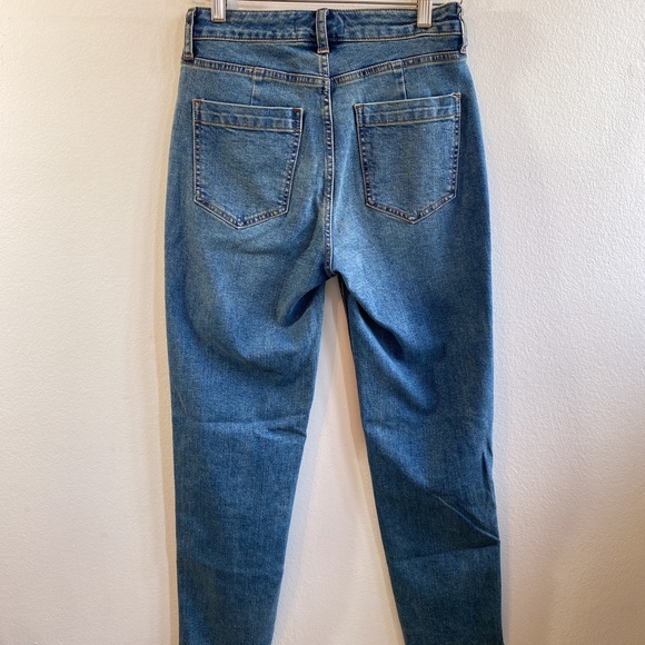 Free People Curvy High Rise Vintage Straight Leg Cropped NWT - Picture 9 of 11